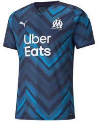 PUMA - Om Olympique Marseille Away Shirt Replica 759286 02" - Lyst