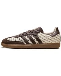 adidas - Samba Og "Basketweave Cream Earth Strata" Ih9373" - Lyst