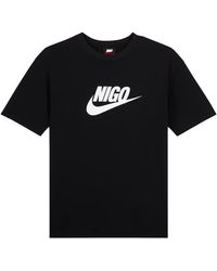 Nike - X Nigo Short Sleeve T-Shirt Shirt Fv5943 010" - Lyst