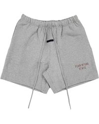 Fear Of God - Fleece Soccer Short 160Bt242001F" - Lyst