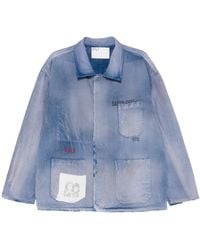 PALY - Holy City Work Shirt 10U002Q3009Blu" - Lyst