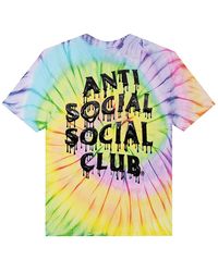 ANTI SOCIAL SOCIAL CLUB - Mind Melt T-Shirt "Tie Dye" Assc054" - Lyst