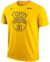 Nike - Nba Gs Warriors The Town Name & Number Curry T-Shirt Ah1328 729" - Lyst