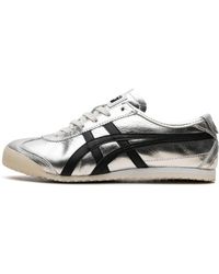 Onitsuka Tiger - Mexico 66 "pure Silver / Black" Shoes - Lyst