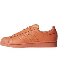 adidas - Superstar "Supercolor Pack Coral" S41832" - Lyst