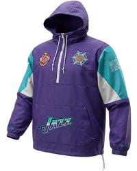 Mitchell & Ness - Team Origins Pullover Anorak "Nba Jazz" Ojpo5033 Ujayyppppurp" - Lyst
