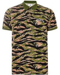 Oakley - Piquet Short Sleeve Polo Shirt Tnp "Tiger Camo" 434448 98T" - Lyst