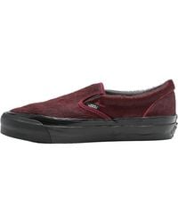 Vans - Classic Slip-On 98 Lx "Pony Hair Burgundy" Vn000Eezbrg" - Lyst