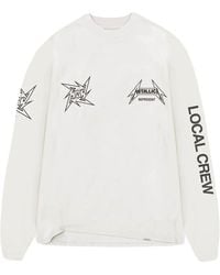 Represent - Metallica Local Crew Long Sleeve T-Shirt "Flat" Mlm4368 072" - Lyst