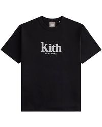 Kith - Mott New York T-Shirt Ii "Blackout" Khw030063 012" - Lyst