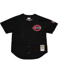 Mitchell & Ness - Authentic Batting Practice Jersey "Reds 2000 Ken Griffey Jr. Abbf3116 Cre00Kgjblck" - Lyst