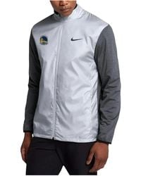 Nike - Nba Gs Warriors Shield Fz Jacket "Wolf" Gm4015 Shieldfzjckt" - Lyst