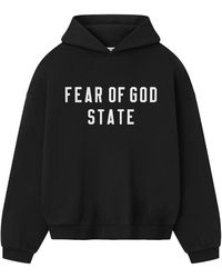 Fear Of God - 90's Pullover Hoodie "Jet" 192Sp256210F" - Lyst