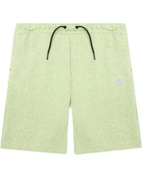 Nike - Sportswear Tech Fleece Shorts "Lime Ice" Dm0083 303" - Lyst
