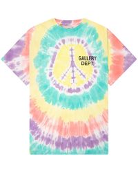 GALLERY DEPT. - Peace Tie Dye T-Shirt "Peace Tie Dye" Gd168" - Lyst