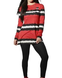Reebok - Melody Ehsani Print Mini Dress Rust" Ah6161" - Lyst