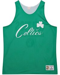 Mitchell & Ness - Reversible Mesh Practice Tank "Vintage Logo Celtics" Tmtk6913 Bceyypppmtbk" - Lyst