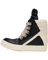 Rick Owens - Geobasket Jumbo Lace High Milk" Ru02E1898 Lwnw2 911" - Lyst