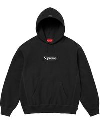 Supreme - Box Logo Hooded Sweatshirt "Fw24" Su930" - Lyst