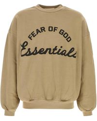 Fear Of God - Training 90's Crewneck Sweatwshirt "Faded Dune" 192Sp264452F" - Lyst