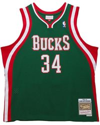 Mitchell & Ness - Dark Jersey "Nba Bucks 2013 Giannis Antetokounmpo" Smjy5943 Mbu13Ganbugn" - Lyst