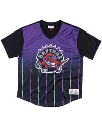 Mitchell & Ness - Nba Game Winning Shot Mesh V-Neck "Toronto Raptors" Mspomg18044-Traptbk" - Lyst