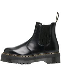 Dr. Martens - 2976 Smooth Leather Platform Chelsea Boots 24687001" - Lyst