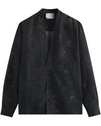 Kith - Cupro Linen Sullivan Gi Shirt Khm031102 001" - Lyst