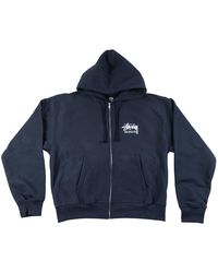 Stussy - Los Angeles Chapter Hooded Zip Stus395" - Lyst