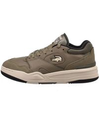 Lacoste - Lineshot 224 1 Sma "Light Khaki/Khaki" 748Sma0024 Aal" - Lyst