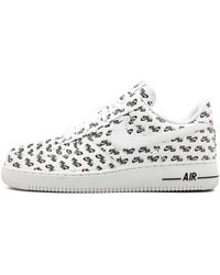 Nike - Air Force 1 '07 Qs "All Over Logo" Ah8462 100" - Lyst