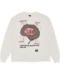 SAINT Mxxxxxx - Brain Logo Long Sleeve T-Shirt Multi" Sm Hr3 0000 036" - Lyst