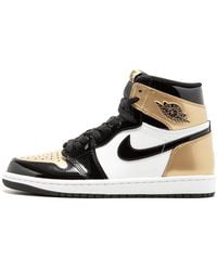 Nike - Air 1 Retro High Og Nrg 'gold Toe' Shoes - Lyst