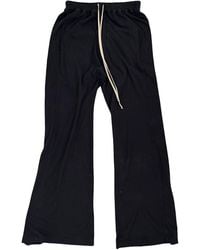 Rick Owens - Brushed Jersey Pusher Pants Du01E3393 Jdb 09" - Lyst