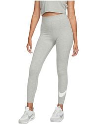 Nike - Sportswear Classics High-Waisted Graphic Leggings "Dark Heather" Dv7795 063" - Lyst
