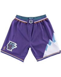Mitchell & Ness - Authentic Shorts "Nba Utah Jazz 96-97" Ashrlg18052 Ujapurp96" - Lyst