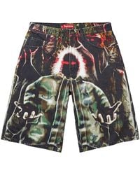 Supreme - Shadows Baggy Denim Short "Ss26 - Lyst