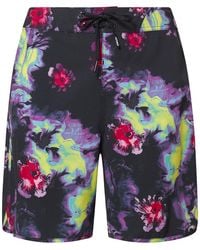Oakley - 19" Floral Splash Boardshort "Acid Flower Print" Foa404305 9T6" - Lyst