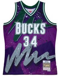 Mitchell & Ness - Hyper Hoops Swingman Jersey "Nba Bucks 2000 Ray Allen" Tfsm1253 Mbu00Ralpurp" - Lyst