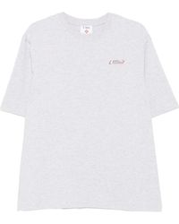 CASABLANCA - Pvc Patch Marle Jersey T-Shirt Maw25 Jts 044 02" - Lyst