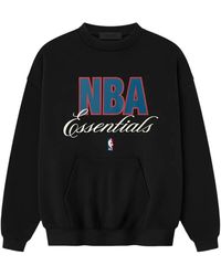 Fear Of God - Essentials Nba 90S Crewneck Sweatshirt 192Nb256801F" - Lyst
