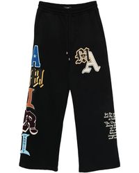 Amiri - Varsity Patch Sweatpant Ambmpa1020 001" - Lyst