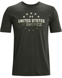 Under Armour - Freedom Us Of A T-Shirt 1365051 310" - Lyst