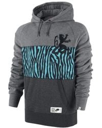 Nike - Lebron James Safari Print Pullover Hoodie Anthracite" 577528 091" - Lyst