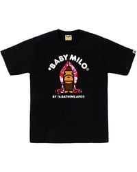 A Bathing Ape - Abc Camo Milo Hoodie Ss T-Shirt Camo" 0Zxtemx00510Q Bkt" - Lyst