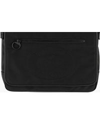 Supreme X Lacoste Messenger Bag in Black | Lyst