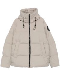 Canada Goose - Crofton Puffer Matte Coat "Limestone" 2282Mb 9432" - Lyst