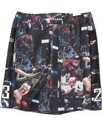 Nike - Flight Aop Printed Cat Scratch Shorts If1841 010" - Lyst