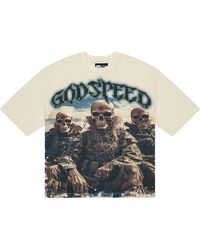 GODSPEED NEW YORK - Squadron T-Shirt "Bone Wash" Gs719" - Lyst