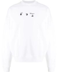 Off-White c/o Virgil Abloh - Spray Marker Arrows Sweatshirt Omba054F21Fle0130145" - Lyst